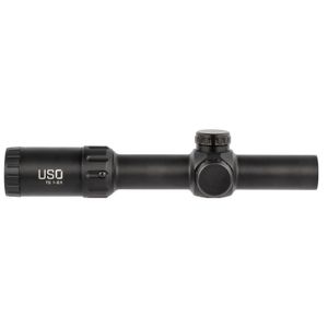 U.S. Optics TS8XRBR TS-8X  Matte Black 1-8x 24mm 30mm Tube Illuminated Red RBR Reticle