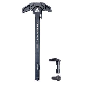 RADIAN WEAPONS R0290 Raptor-LT  Charging Handle with Talon Safety AR-15, M16 Black Aluminum/Polymer