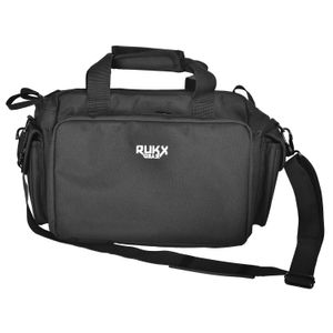 RUKX GEAR ATICTRBB Tactical Range Bag  16" Black Black 600D Polyester