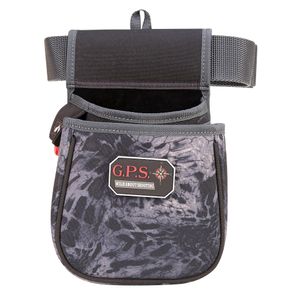 G*Outdoors GPS-960CSPPM Contoured Double Shotshell Pouch  with Web Belt PRYM1 Black