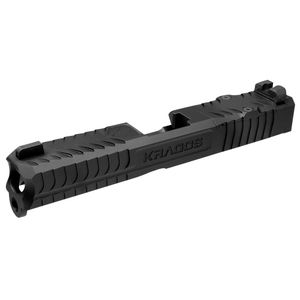 CMC Triggers SLD-19-3G-RMR Kragos Slide  Black DLC 17-4 Stainless Steel fits Glock G19 Gen3 RMR Cut