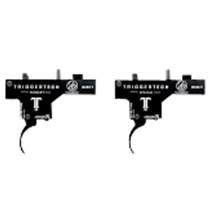 TriggerTech WM5SBB13NBW Special  Weatherby Mark V Black PVD Single-Stage Curved 1-3.50 lbs