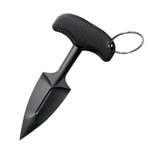Cold Steel 92FPB FGX Push Blade II 2.25" Fixed Spear Point Plain Griv-ex Blade Black Kray-Ex Handle