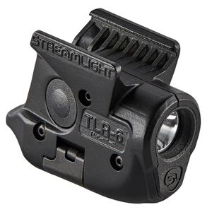 Streamlight 69285 TLR-6 Weapon Light Sig P365 100 Lumens Output White LED Light 89 Meters Beam Rail Grip Clamp Mount Black Anodized Polymer