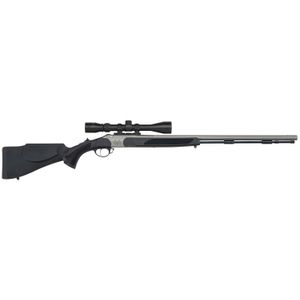Traditions R556110460 Vortek  Striker Fire 50 Cal 209 Primer 28" Stainless Cerakote Black Synthetic Stock 3-9x40 Scope