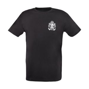Springfield Armory GEP1656XL Logo Crest Mens T-Shirt Black XL Short Sleeve