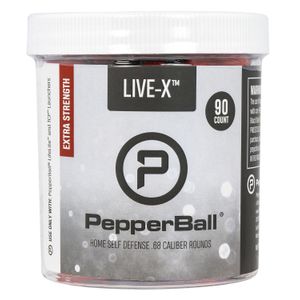 Pepperball 104-81-0352 Live-X Pepperballs Pava .09 oz 90 Rds