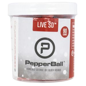 Pepperball 102-06-0351 Live SD Pepperballs Pava .09 oz 90 Rds