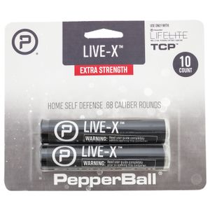 Pepperball 104-81-0354 Live-X Pepperballs Pava .09 oz 10 Per Pkg
