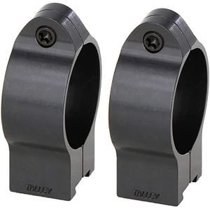 Talley 30CZRH Scope Ring Set  11mm Dovetail CZ 455/457/512/513 & 452 Euro High 30mm Black Aluminum