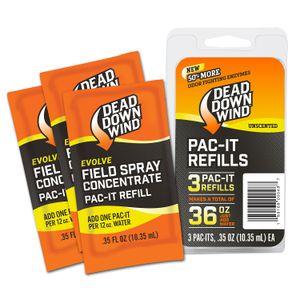 Dead Down Wind 1310 Field Spray/Pack-It Refills  0.35 oz Concentrate