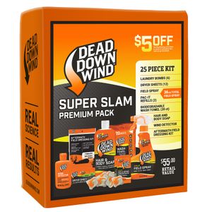 Dead Down Wind 208118 Super Slam Premium Kit Scent Elimination Kit 25 Pieces
