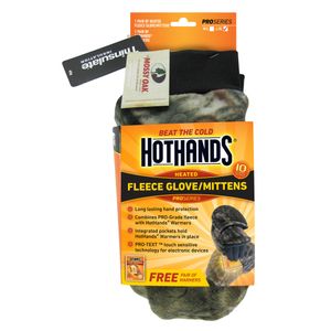 HotHands MM02 Pro Series Gloves/Mittens Mossy Oak Fleece LG/XL