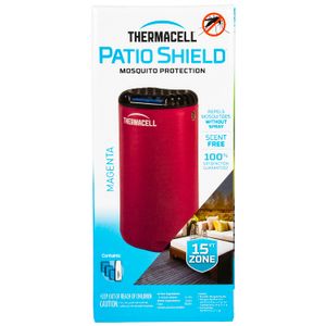 Thermacell MRPSP Patio Shield Mosquito Repeller Magenta Effective 15 ft Odorless Repellent