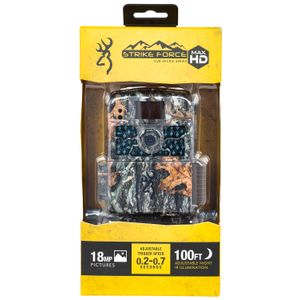Browning Trail Cameras 5HD-MAX Strike Force HD Apex Advantage Max-4 18 MP Resolution IR Flash SDXC Card Slot/Up to 512GB Memory