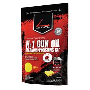 Lethal 956467K No. 1 Gun Cleaning Kit Handgun/Rifle 3 Pieces