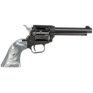 Heritage Mfg RR22B4GPRL Rough Rider  22 LR 6rd 4.75" Overall Black Steel with Gray Pearl Grip