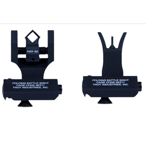 Troy Industries 45 Degree BattleSight Offset Set M4 Front, Dioptic Rear Black for M4, M16
