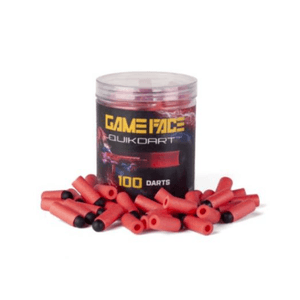GameFace Ghost Havoc Quick Dart Red 100 Count