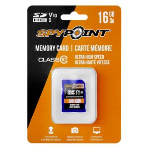 Spypoint SD16GB SD Memory Card SDHD UHS-1 16Gb