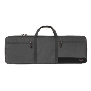 Tac Six 10821 Division Tactical Rifle Case 38" Black with 2 Large Exterior Pockets