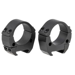 Talley TMS30L Modern Sporting Scope Ring Set For MSR Picatinny Rail Low 30mm Tube Black Anodized Aluminum