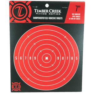 Timber Creek SharpShooter Self-Adhesive Targets 7"