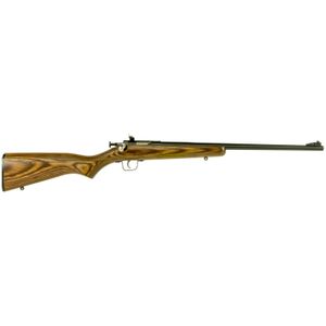 Crickett KSA2255 Single Shot Bolt 22 Long Rifle (LR) 16.12" 1 Laminate Brown Stk Blued
